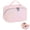 Pink, variant on TINYAT PU Makeup Bags for Women Pouch Open Flat Toiletry Bag Lightweight Cosmetic Bags for Travel Decorate