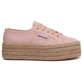 thumbnail image 2 of Superga 2790 COTROPEW Women's Platform Sole With Rope Around Sneakers In Rose Size 9, 2 of 6