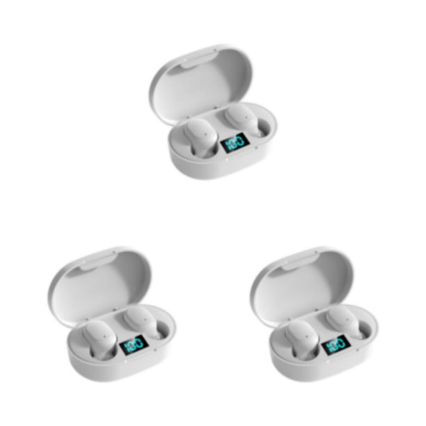Bearachild compatibilidad con bluetooth 5.0 auriculares inalámbricos en la oreja pantalla LED deportes correr llamada manos libres auricular con Type1 NO1