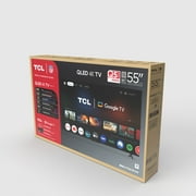 تلفزيون Google الذكي TCL 55 Q Series QLED 4K UHD HDR (جديد 2025) - Dolby Vision، Dolby Atmos، معدل الحركة 240، HDR 10+، وضع اللعب التلقائي - 55Q51K