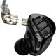 thumbnail image 1 of wonima11 KZ ZAR in-Ear Monitors Headphones 7BA+1DD Hybrid Drivers IEM Earphones,HiFi in-Ear Wired Earphones with 2Pin Detachable Silver-Plated Cable for Singers Drummer Musician (Without Mic,Black), 1 of 1
