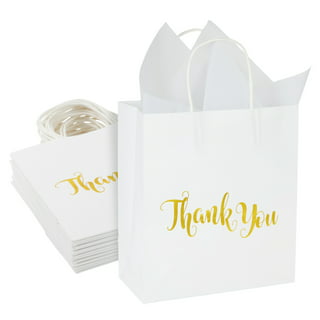 My Party Time 24 Pieces Large Paper Gift Bags (13 inch x 10 inch x 4.5 inch) with Handle Assorted Colors