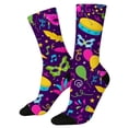 thumbnail image 2 of Sales 2026 Womens Socks Under $2 GIJNRIUIUA Dark Blue Crew Socks Animal Knitted Cute Socks Mid Socks Athletic Socks, 2 of 8