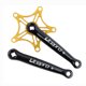 thumbnail image 2 of Juego de s pedikarms 130 BCD de 170 mm para bicicleta de carretera de montaña, bicicleta de piñón fijo (cono cuadrado) - Sunnimix Brazos de manivela de bicicleta, 2 of 6