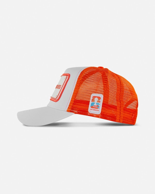 FIFA World Cup 2026 Rubber Host City Patch Trucker Soccer Cap - Los Angeles