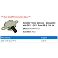 thumbnail image 2 of Variable Timing Solenoid - Compatible with 2013 - 2015 Scion FR-S 2.0L H4 2014, 2 of 2