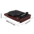 thumbnail image 4 of 33, 45, 78 RPM Lecteur de Disque Vinyle Vinyle Disque Vinyle Antique Gramophone Audio, 4 of 16