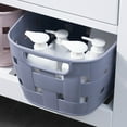 thumbnail image 6 of Storage Baskets And Bins Transparent Plastic Storage Basket For Home Bathroom Cabinet Organizer Baskets, 6 of 6