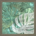thumbnail image 2 of Great Art Now Textured Sentiment Tropic by Lee C, 2 Piece Framed Art Set Each 13"W x 13"H, 2 of 3