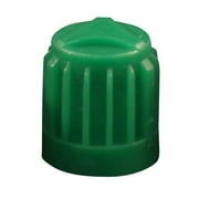 Milton 438 TR VC8 Green Plastic Dome Cap - Box of 100