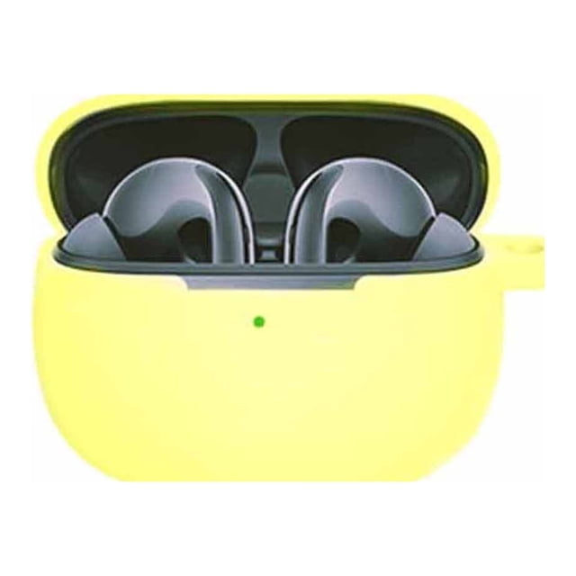 Dsscvnef For Xiaomi Mi Flipbuds Pro Earphone Silicone Protective Case with Key Ring