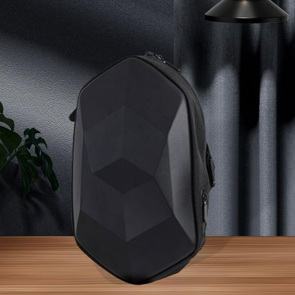 Bolso cruzado para hombre, bolso bandolera con carcasa dura, protección de moda, bolso de hombro portátil, bolso de pecho para pesca, mochilero, calle