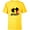 Yellow, variant on Disney and Pixar’s The Incredibles Jack-Jack Baby Family - Short Sleeve T-Shirt for Kids - Customized-White