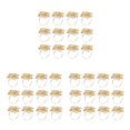 thumbnail image 1 of Monstrate 12pcs Flower Napkin Rings Household Exquisite Napkins Metal Scene Tableware Ornament Interesting Holder Layout Type1 NO1 Monstrate CBP103782, 1 of 6