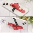 thumbnail image 5 of 2 Pcs Phone Loop Finger Holder Silicone Phone Strap Grip Holder for Most Smartphones Light Yellow,Clear, 5 of 6