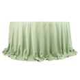 thumbnail image 6 of Efavormart 132" Sage Green Premium Scuba Round Tablecloth, Wrinkle Free Polyester Seamless Tablecloth, 6 of 10