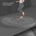 thumbnail image 2 of Shengyu TPE Workout With And ﻿ Rope Fitness Injuries Double-sided Grip Mat Outdoor For Floors And Tear Workouts Rope Mat Black 60*60*1.2cm, 2 of 6