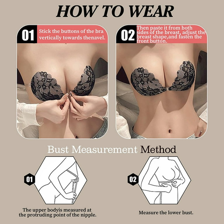 plus size backless bra for wedding dress Strapless Backless Clear Back Bra with Transparent Straps Plus Size main image 1