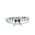 thumbnail image 3 of 1 1/2ct Diamond Eternity Mount Engagement Ring Setting 14k White Gold, 3 of 3