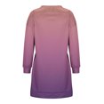thumbnail image 5 of hotojiny Sweatshirt Dress for Women Crew Neck Casual Long Sleeve Tunic Dresses Fall Fashion Pullover Dress, 5 of 6