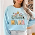 thumbnail image 5 of Floral Mama Tee – Mother's Day Wildflowers Polka Dots Shirt Sublimation Design, 5 of 5