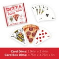 thumbnail image 3 of Pizza Slice-Shaped Playing Cards | 52 Card Deck + 2 Jokers, 3 of 4