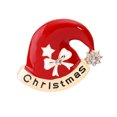 thumbnail image 1 of Broche de Navidad, calcetín de Navidad, campana, caramelo, muñeco de nieve de Navidad, ramillete Wmkox8yii  fajkfhkj4532, 1 of 1