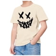 thumbnail image 1 of TZEWGL Cute Graphic Printed Short Sleeved Crewneck Solid Color Shirt For Kid Clothes For Kids size 4-5T, 1 of 4