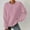 Pink, variant on Spring Tops for Women Viikei Womens Hoodies Sweatshirts,Womens Oversized Round Neck Fall Winter Casual Quilted Long Sleeve Drawstring Pocketed Sweatshirts Pullover Tops Watermelon Red XXL