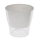 thumbnail image 2 of Cesta de flores transparente con autorriego para macetas Redondo 175 × 175 × 150 mm, 2 of 9