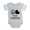Heather Gray, variant on CafePress - FIN Peace Love Fox Terrier - Cute Infant Baby Football Bodysuit