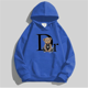 thumbnail image 1 of Sudadera con capucha Unisex con estampado de oso y letras, pulóver informal, moda natalícia, ropa de calle solto, skate, monocromático, novo, outono, 386, 1 of 1