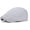 Light Grey, variant on Men's Cotton Flat Ivy Gatsby Newsboy Driving Hat Cap 1Pack