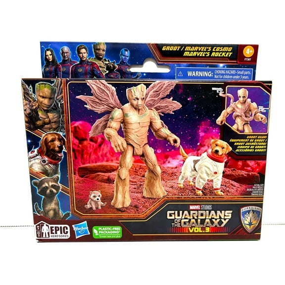 Guardians Of The Galaxy 3 GROOT BABY ROCKET MARVEL'S COSMO