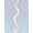 Lavender Blue, Pattern 1, variant on Design&I 8'x10' Washable Area Rug Sleek Flatweave Pet Friendly Mermaid Aesthetic Motif Pastel Bubble Kawaii Scale Purple Flowing Dynamic for King Size Bedroom, Under Bed
