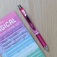 thumbnail image 2 of Pentel Retractable Gel Roller, (0.7mm) Metal Tip, Pink Ribbon Barrel, Black Ink, 2 of 2