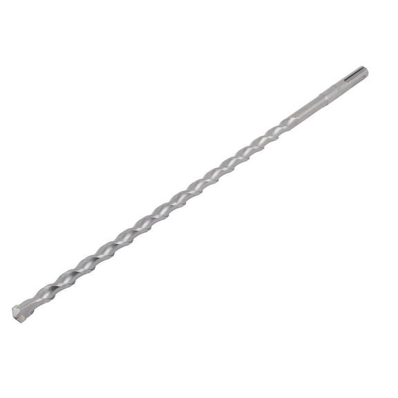 Unique Bargains 10mm Width Tip 350mm Length PLUS Shank Concrete Impact Drill Bit