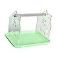 thumbnail image 4 of Percha de mesa para pájaros con bandeja abatible, soporte de entrenamiento para guacamayos, cacatúas y aves pequeñas y medianas. Accesorios de Verde, 4 of 7