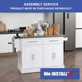 thumbnail image 1 of Home Installation Service - Kitchen Island & Cart Assembly, 1 of 5