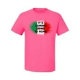 thumbnail image 2 of Wild Bobby, Italian Soccer Its Coming to Rome, Sports, Men Graphic Tee, Neon Pink, Large, 2 of 4