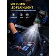 thumbnail image 5 of Jump Starter with Air Compressor, 6000A 12V Jump Box for 10L Gas or Up to 10L Diesel Car Battery, 160PSl Digital Tire Inflator with Emergency Light, Jumper Cables, 5 of 9