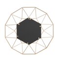 thumbnail image 4 of Artisasset Radial Triangle Round Iron Wall Decorative Golden, 4 of 9