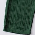 thumbnail image 5 of mgoYE Toddler Kids Baby Boy Girl Cotton Linen Elastic Basic Harem Long Pants Bloomers Casual Joggers 1-7T(Dark Green,1-2 Years), 5 of 7
