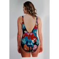 thumbnail image 2 of Alyned Together Women's Swimwear One Piece Swimsuit (Nautical Floral, XX-Large), 2 of 2
