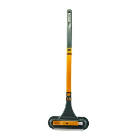 

Double-sided Screen Cleaner Lightweight Durable Brush for Wet and Dry Dual-use Yellow-green