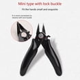thumbnail image 2 of Yokua Wire Cutters Electrical Cable Cutting Pliers Antislip Mini Rubber Handle, 2 of 7