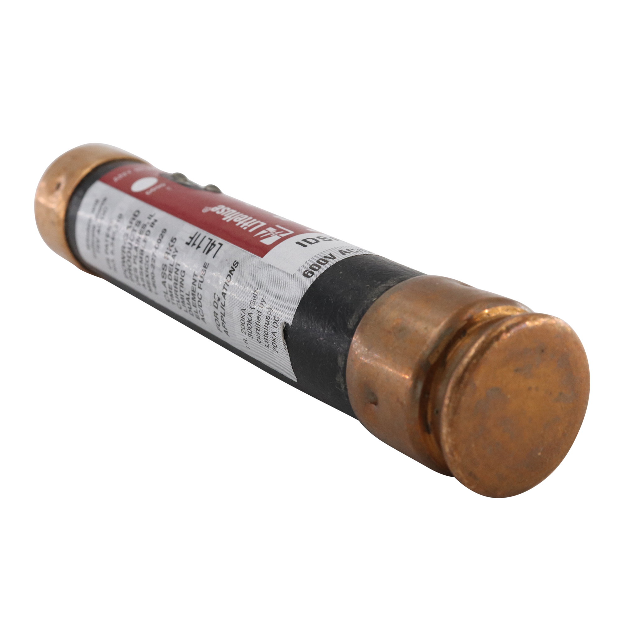 Littelfuse IDSR-60 Dual-Element Fuse, Time-Delay, RK5, Indicator, 600V, 60A
