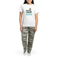thumbnail image 4 of CafePress - ALICE IN WONDERLAND BLUE Women's Light Pajamas - Women's Short Sleeve Print T-Shirt and Pants Light Cotton Pajama Set, 4 of 7