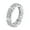 silver, variant on Classic Titanium Steel Zircon Rings For Women Finger Wedding Engagement Jewelry-rose golden-9