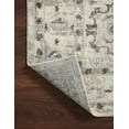 thumbnail image 6 of Loloi Estelle Collection EST-01 Ivory / Stone Oriental Area Rug 9'-3" x 12'-10", 6 of 7